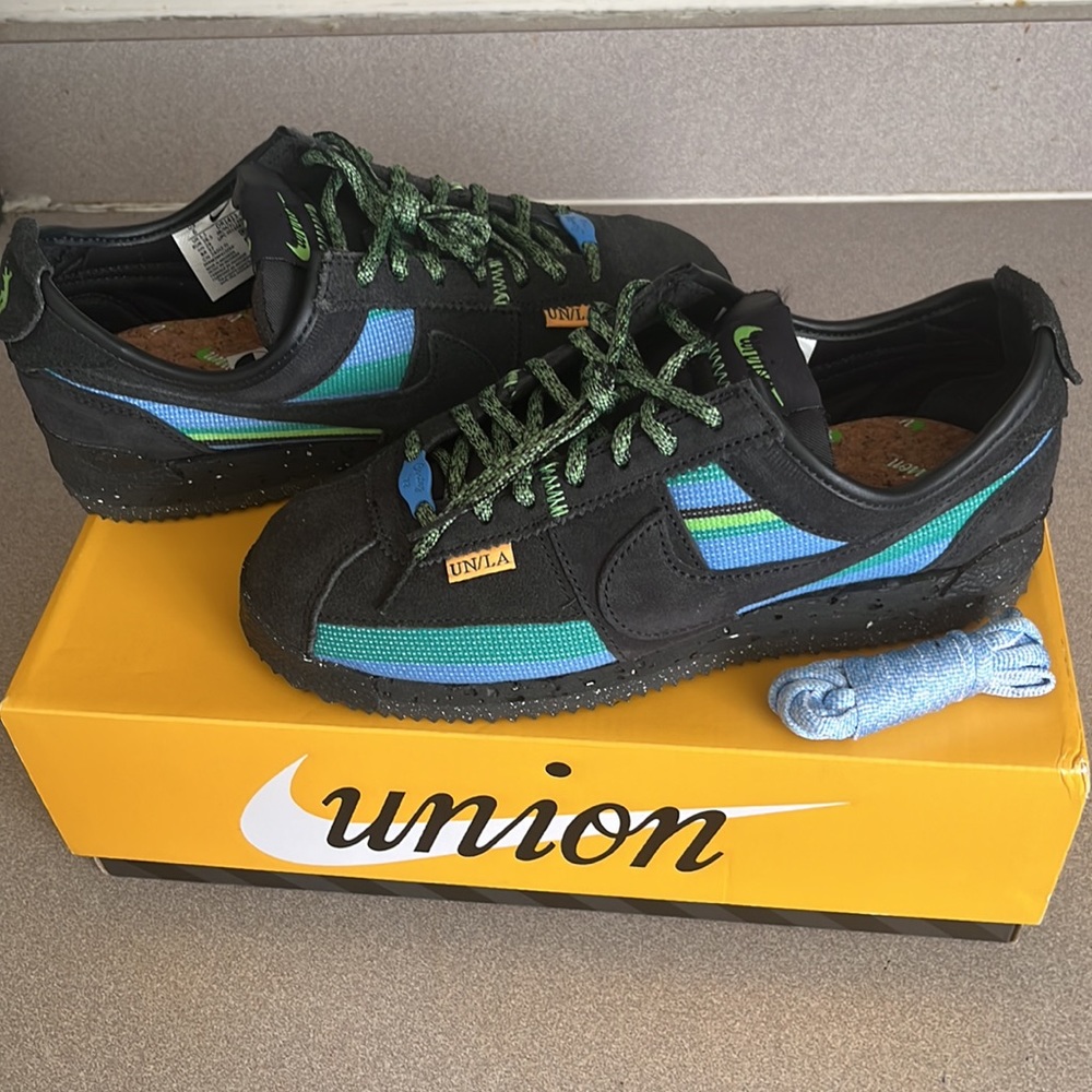 A pair of Nike Union Cortez’s In Great Condition Only Worn Once. (Original Box)
